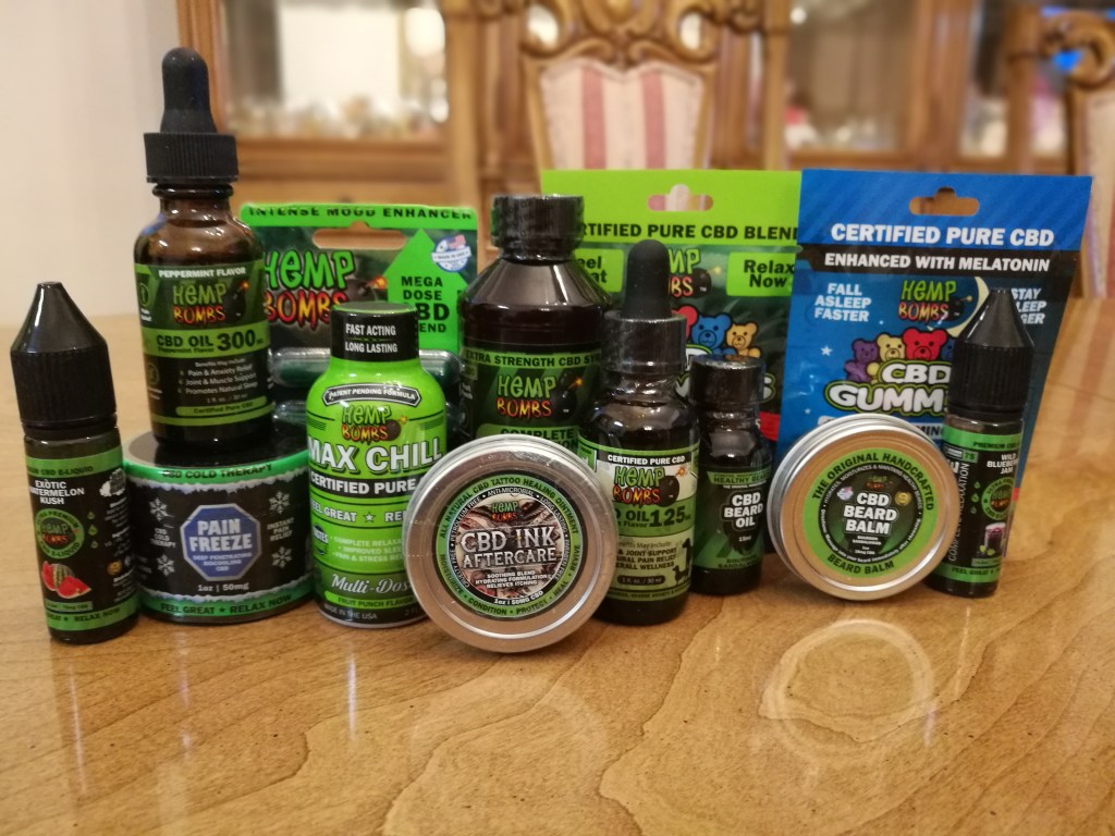 Productos de CBD Hemp Bombs